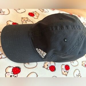One unisex adidas black baseball cap hat one size